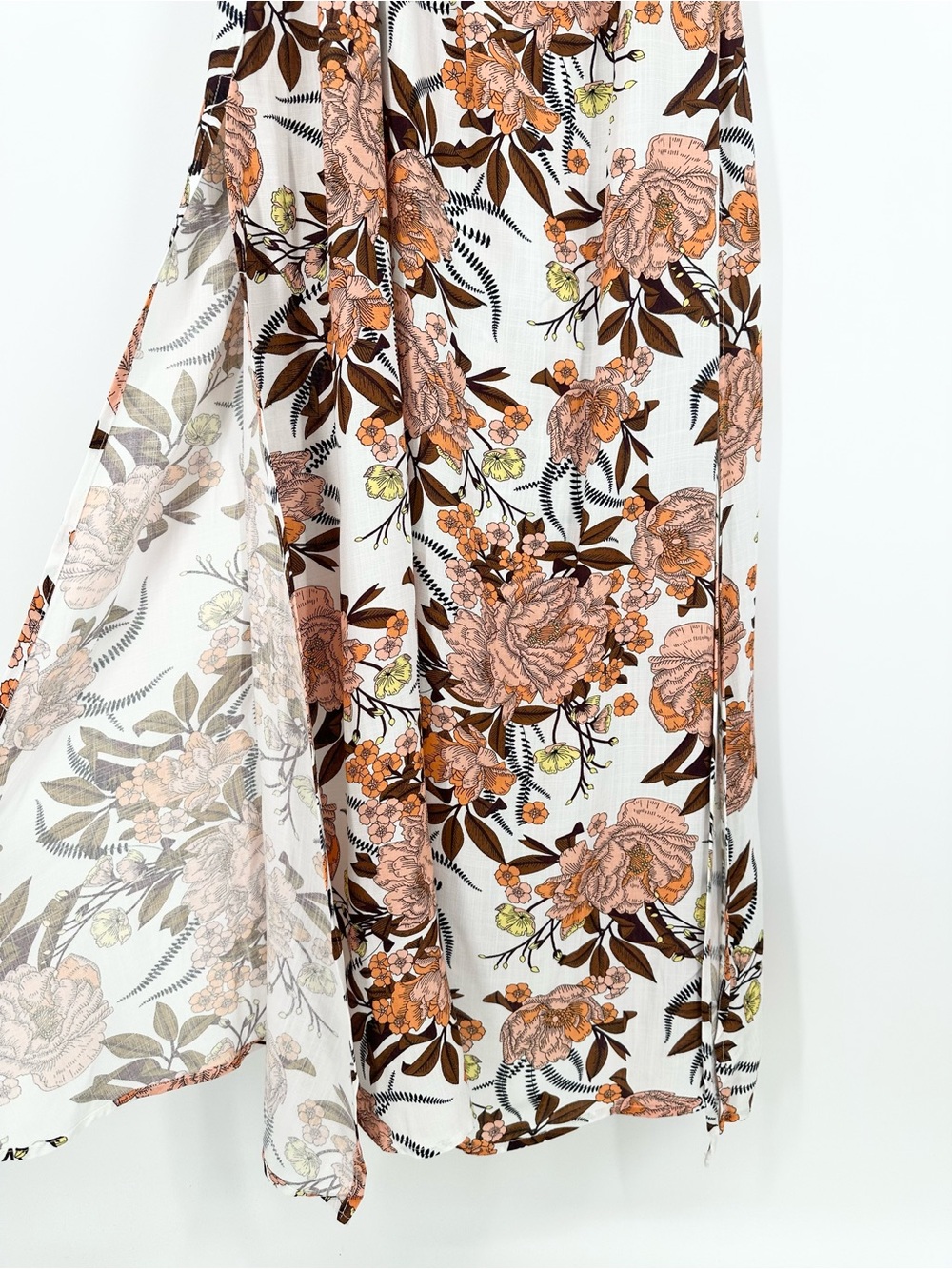 Maaji Cremon Aurora Tropical Floral Long Dress or Cover-up - Picture 4 of 15
